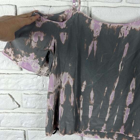 Gypsy 05 Cold Shoulder Tie Dye Top Size medium - Picture 2 of 6